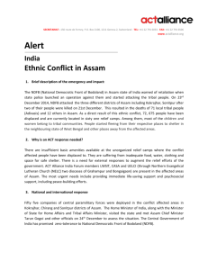 Alerts 45_2015_Assam_Ethnic_Violence