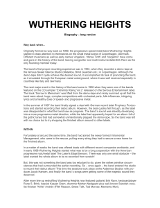 Wuthering Heights - Official website