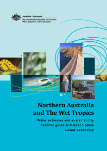 Water extremes and sustainability: Northern Australia and the Wet