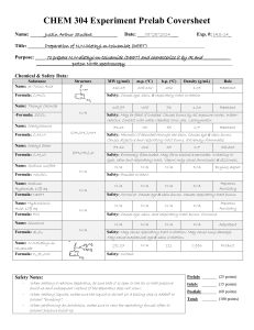Example Reaction Lab Report Rev 9-2014