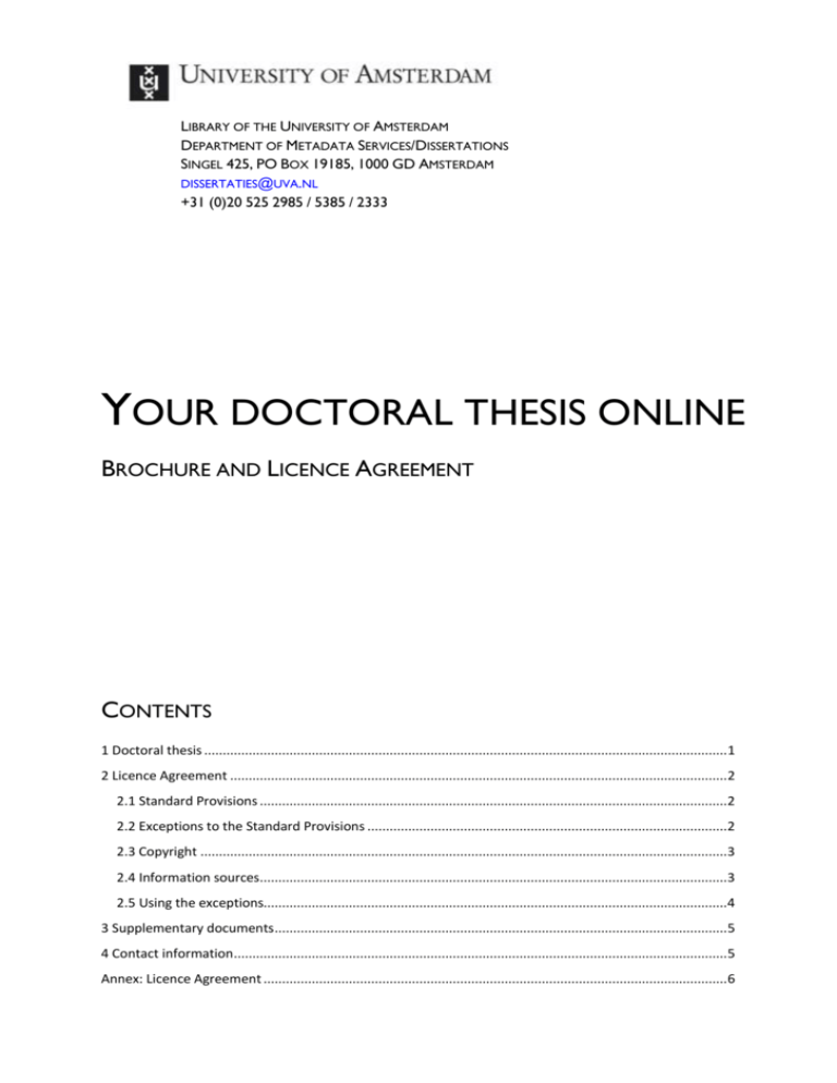 doctoral thesis pages