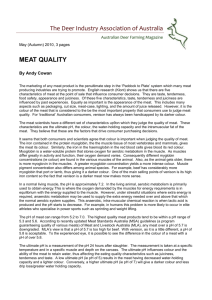 85-May-10-Meat_Quality - Deer Industry Association of Australia