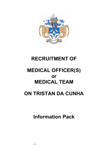 Medical Officer - NI-CO