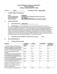 N471 Course Report Form Sp14