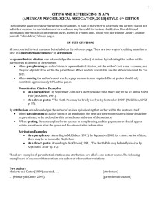 in-text citations in apa (american psychological