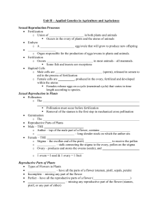Applied Genetics Guided Notes
