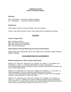 Curriculum Vitae - Houston Community College