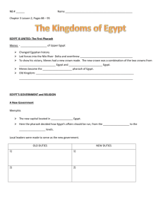 The Kingdoms of Egypt