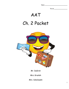 Ch. 2 Packet