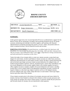 Account Specialist III - Boone County, Missouri