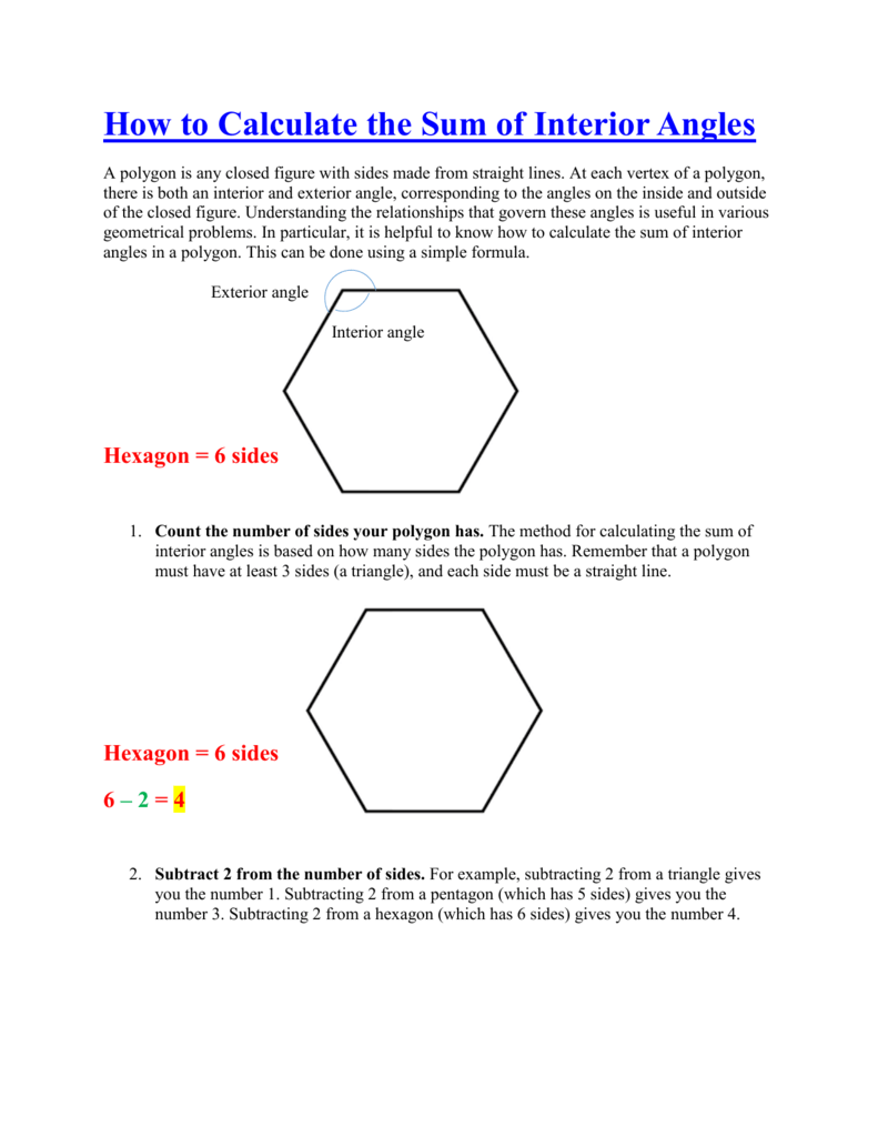Hexagon 6 Sides