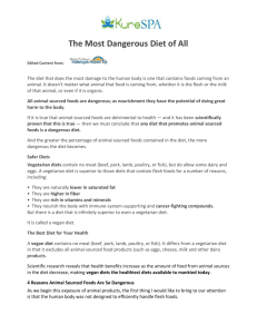 Meat – The Most Dangerous Diet of All