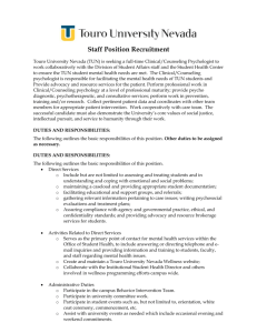 Staff Position Recruitment