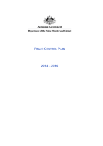 4. Fraud Control Environment - Department of the Prime Minister