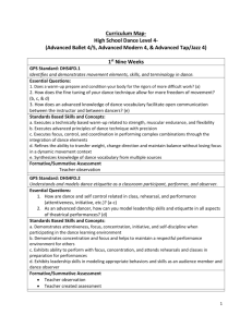 M4 Curriculum Map