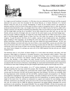 8 June 2014 – The Reverend Mark Nestlehutt (text)