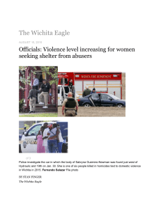 The Wichita Eagle – Violence Increases