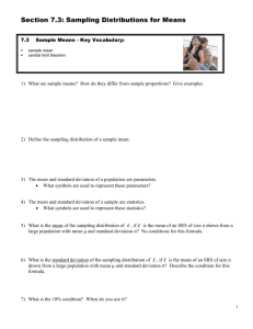 AP Ch7 Guided Notes for Reading Textbook – 7.3