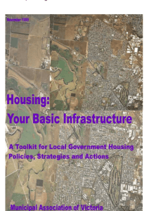 Housing-Your basic infrastructure-Toolkit for Local Government