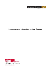 Word Report - The New Zealand Office of Ethnic Affairs