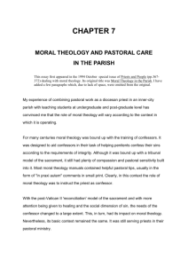 moral theology and pastoral care