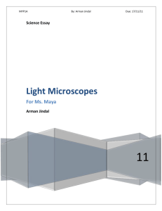 Light Microscopes - Arman
