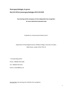 Neuropsychologia, in press Doi:10.1016/j.neuropsychologia