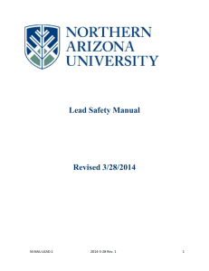 Lead Manual - Northern Arizona University