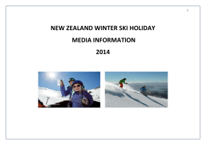May 2014 - New Zealand Ski