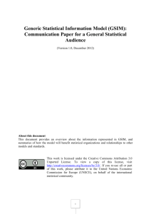 GSIM Communication document v1.0