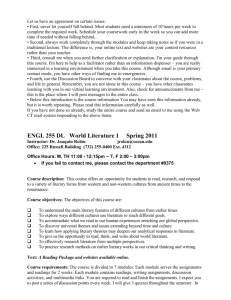 ENGL 255 DL (DOC) - Ocean County College