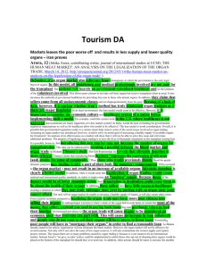 Tourism DA - openCaselist 2015-16