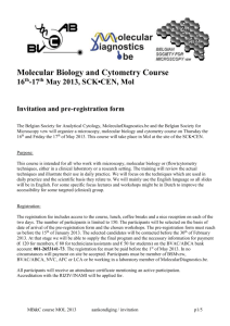 BVAC/ABCA molecular biology and cytometry course