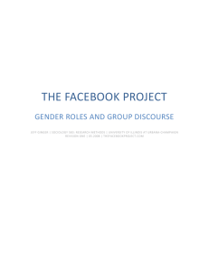 Abstract - The Facebook Project
