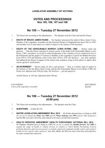 12vp105108 - Victorian Legislation and Parliamentary