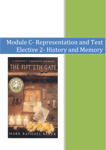 Module C- Representation and Text