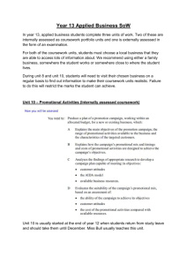 Y13 Applied Business SoW