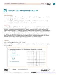 Grade 8 Mathematics Module 4, Topic C, Lesson 23