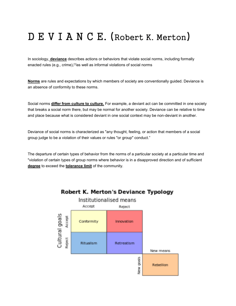 primary deviance sociology