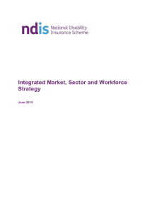 Integrated Market, Sector and Workforce Strategy