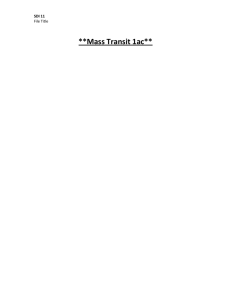 Mass Transit Aff MNDI - Open Evidence Archive