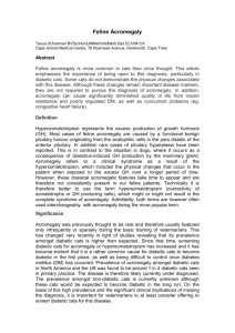Feline acromegaly