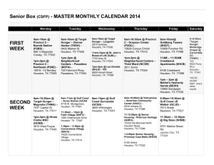 Master Calendar: Box Distribution