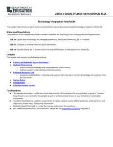 Task - Social Studies - Grade 3 - Louisiana Department of Education