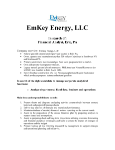 Financial Analyst - EmKey Energy, LLC