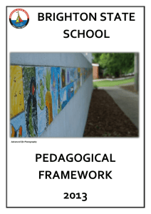 Brighton State School Pedagogical Framework