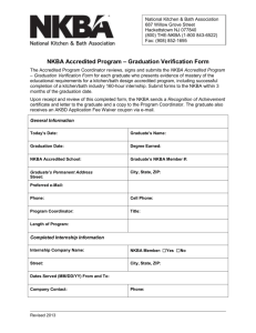 Graduation Verification Form