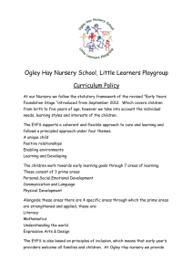 Curriculum_policy - Ogley Hay Nursery School