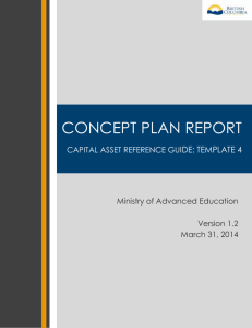 Template 4 - Concept Plan Report