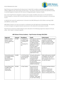 PUPIL PREMIUM 2015